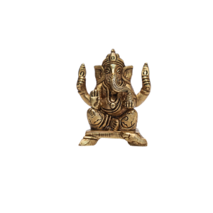 Brass Ganesh 3.5 Inch
