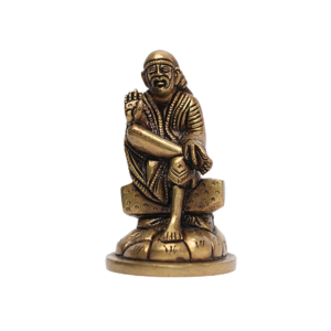 Brass Sai Baba 3.5 Inch