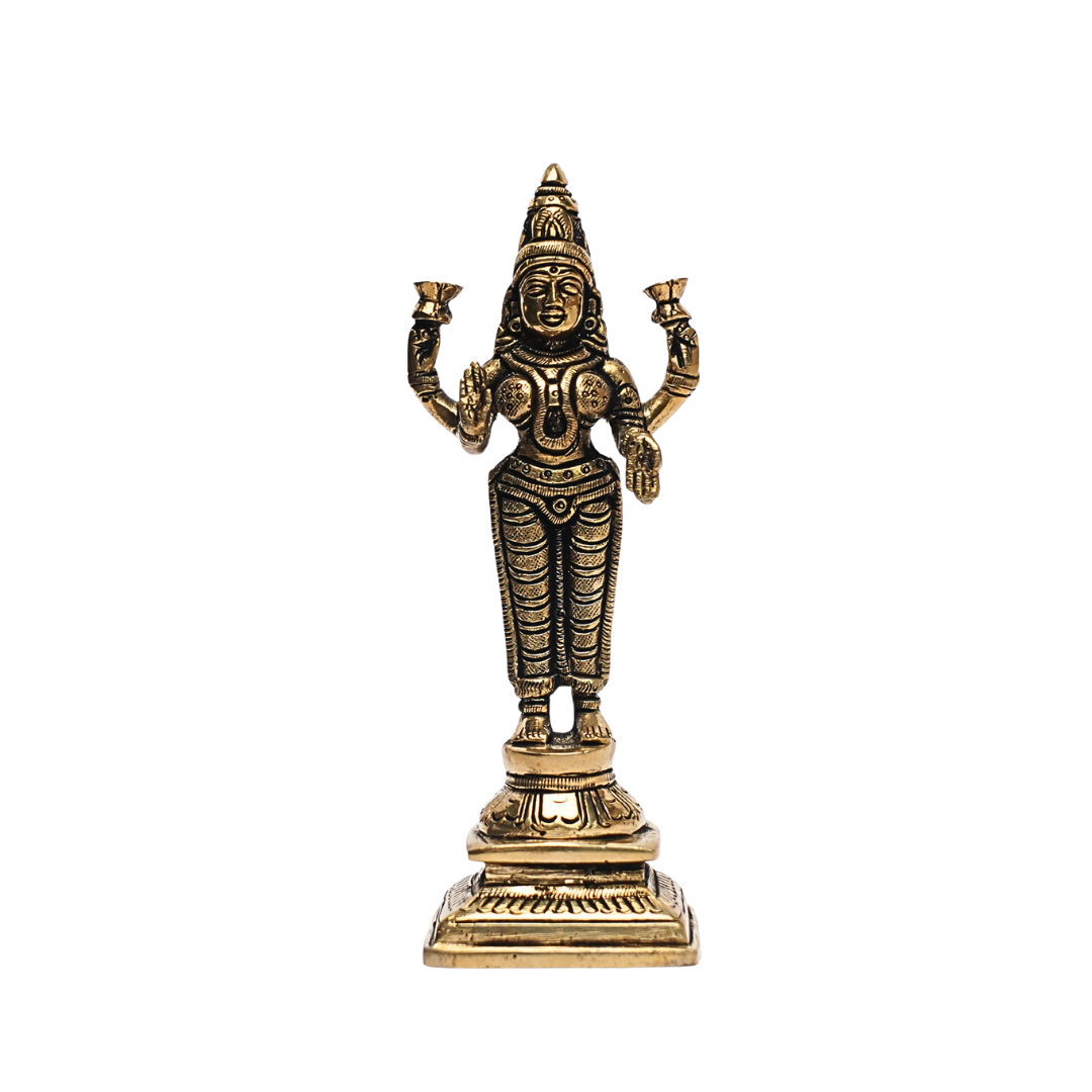 Brass Tirupathi Padmavati 7.5 Inch 1 Brass Tirupathi Padmavati 7.5 Inch