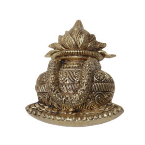 Brass Kalash Plate 8.5 Inch