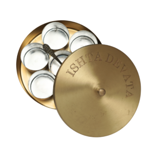 Brass MASALA BOX 8 Inch