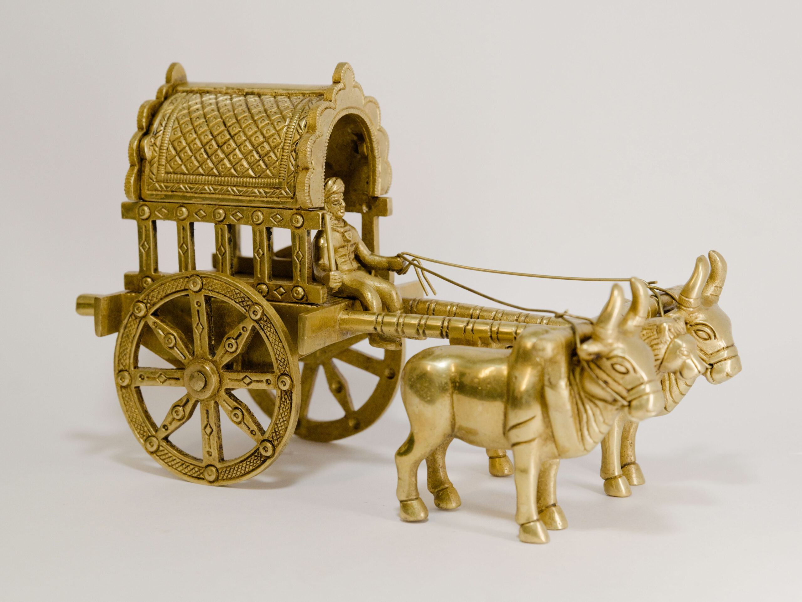 Brass Bullcart 7 Inch 3 Brass Bullcart 7 Inch - Image 3