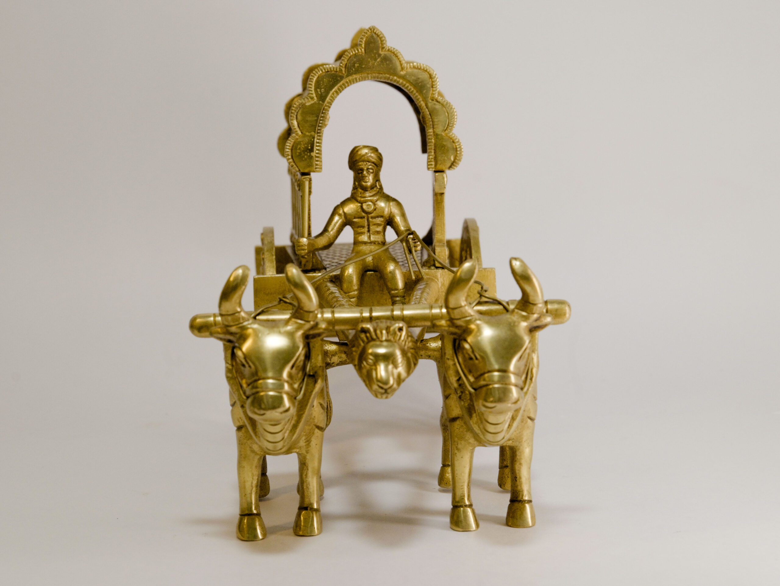Brass Bullcart 7 Inch 2 Brass Bullcart 7 Inch - Image 2