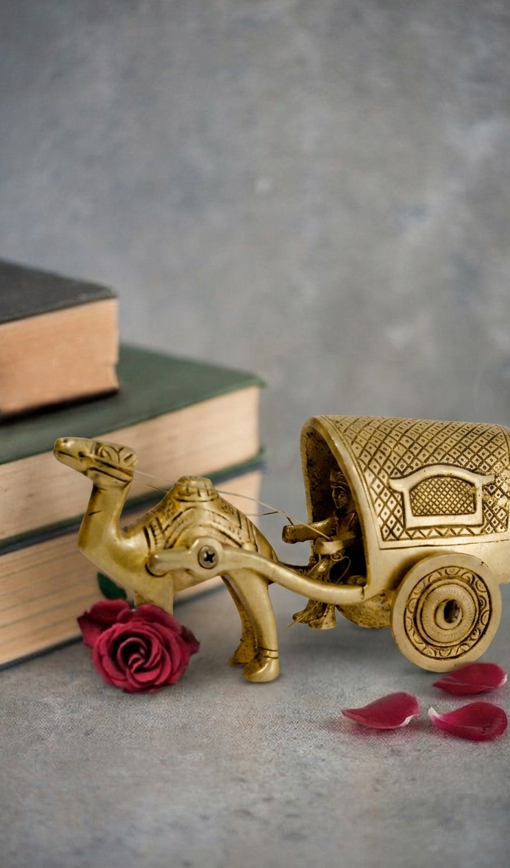 Brass Camel Cart 6 Inch 1 Brass Camel Cart 6 Inch