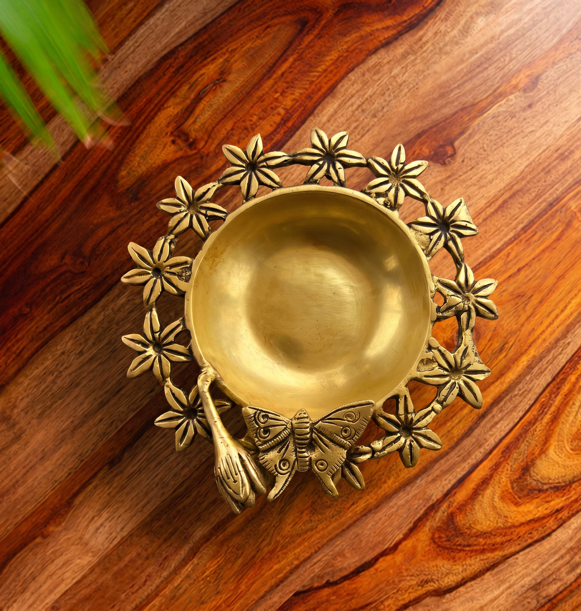 Brass Butterfly Tray 8 Inch 1 Brass Butterfly Tray 8 Inch