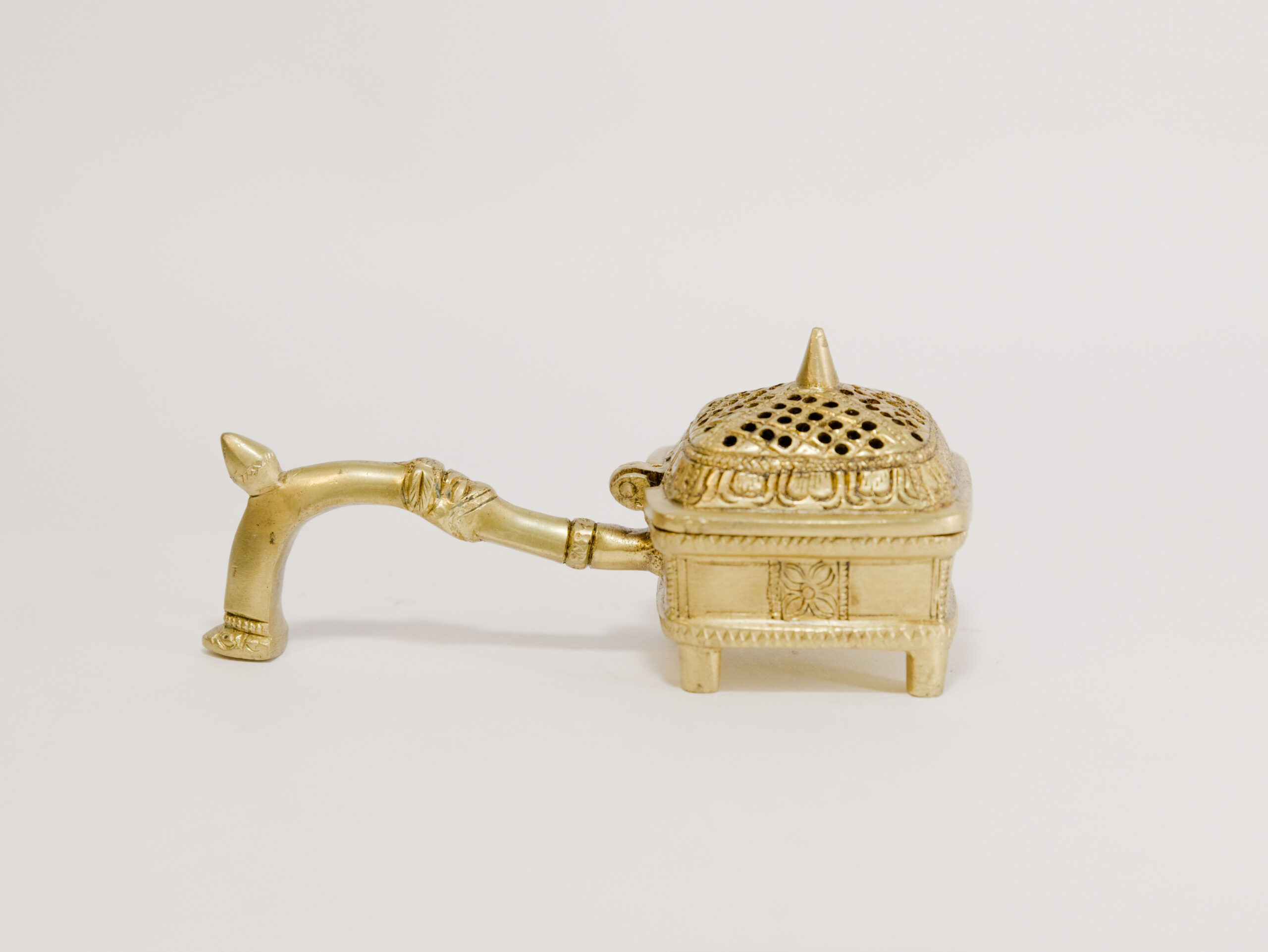 Brass Dhoop Dani 6 Inch 2 Brass Dhoop Dani 6 Inch - Image 2