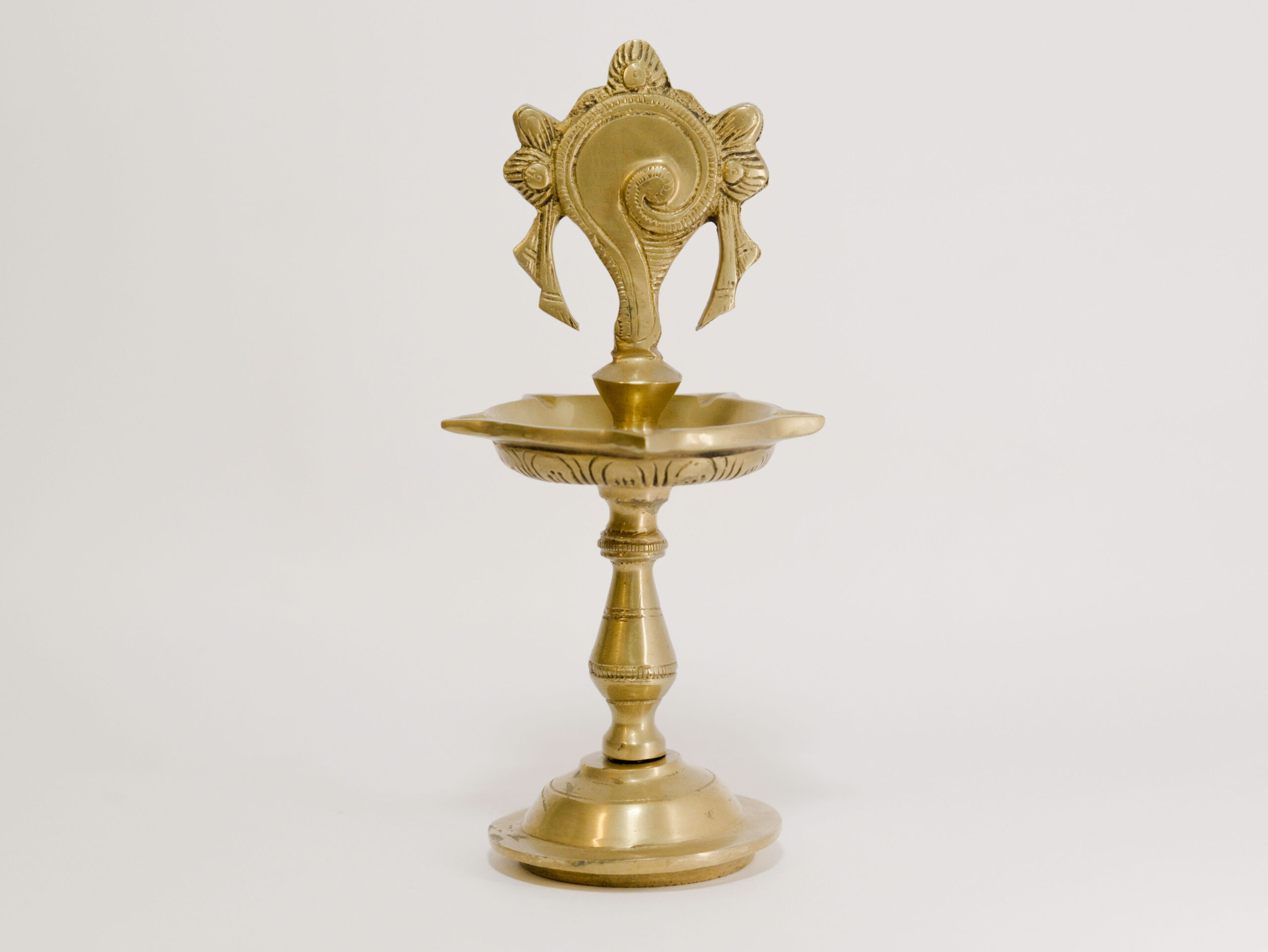 Brass Shank Lamp 8 Inch 3 Brass Shank Lamp 8 Inch - Image 3