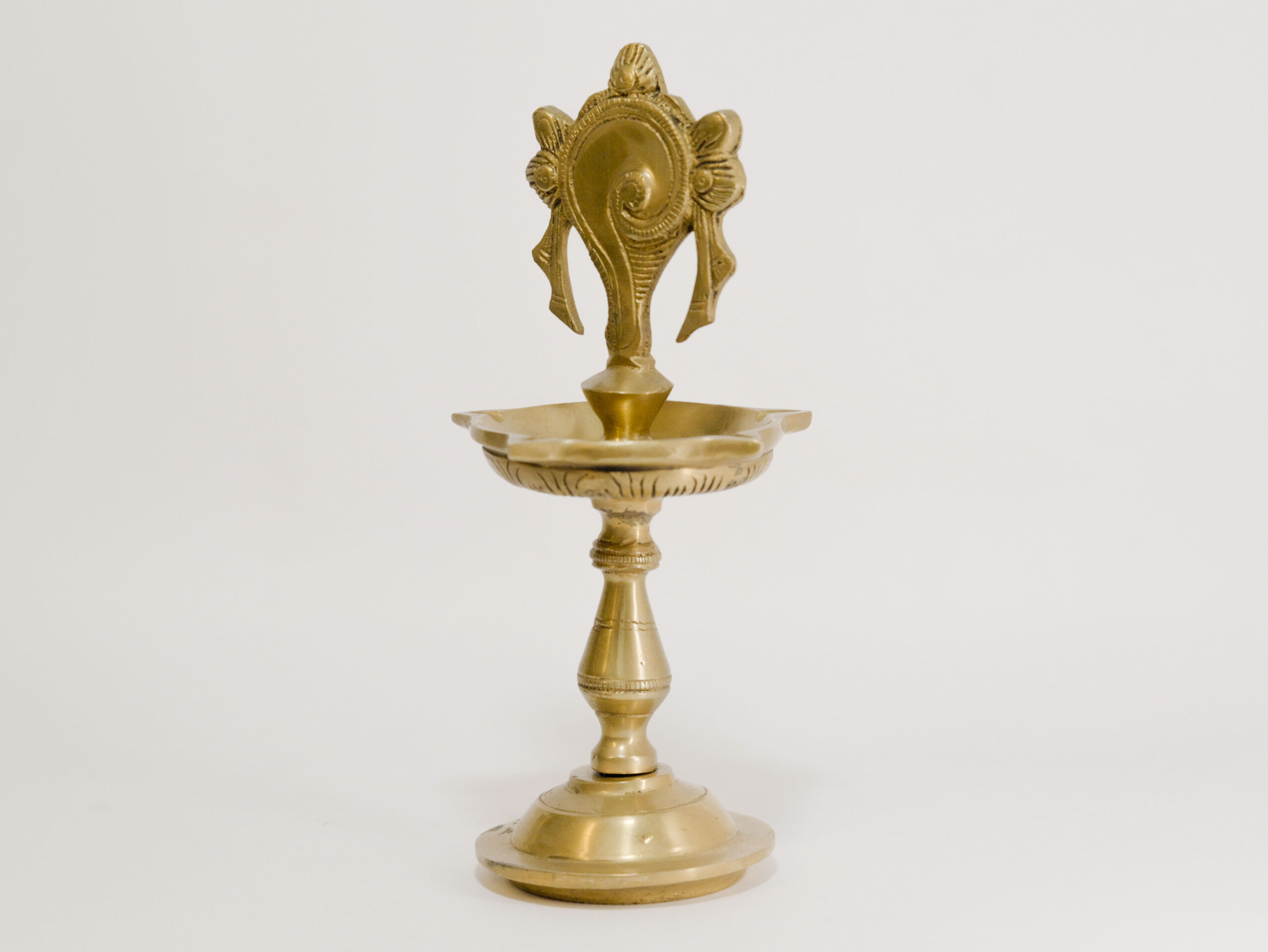 Brass Shank Lamp 8 Inch 2 Brass Shank Lamp 8 Inch - Image 2