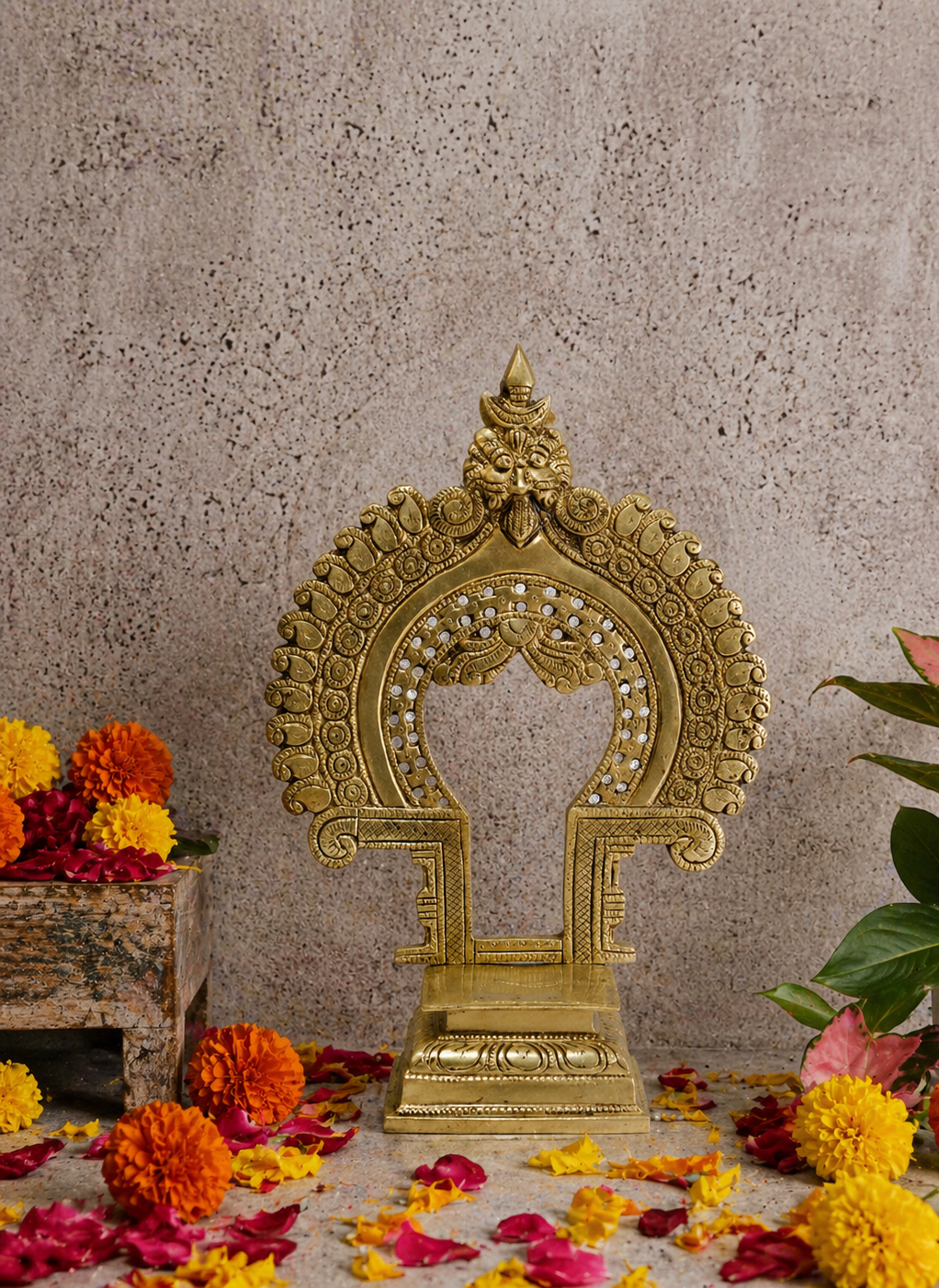 Brass Mandir 10 Inch 1 Brass Mandir 10 Inch