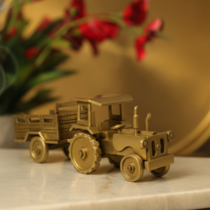 Brass Tractor 10 Inch
