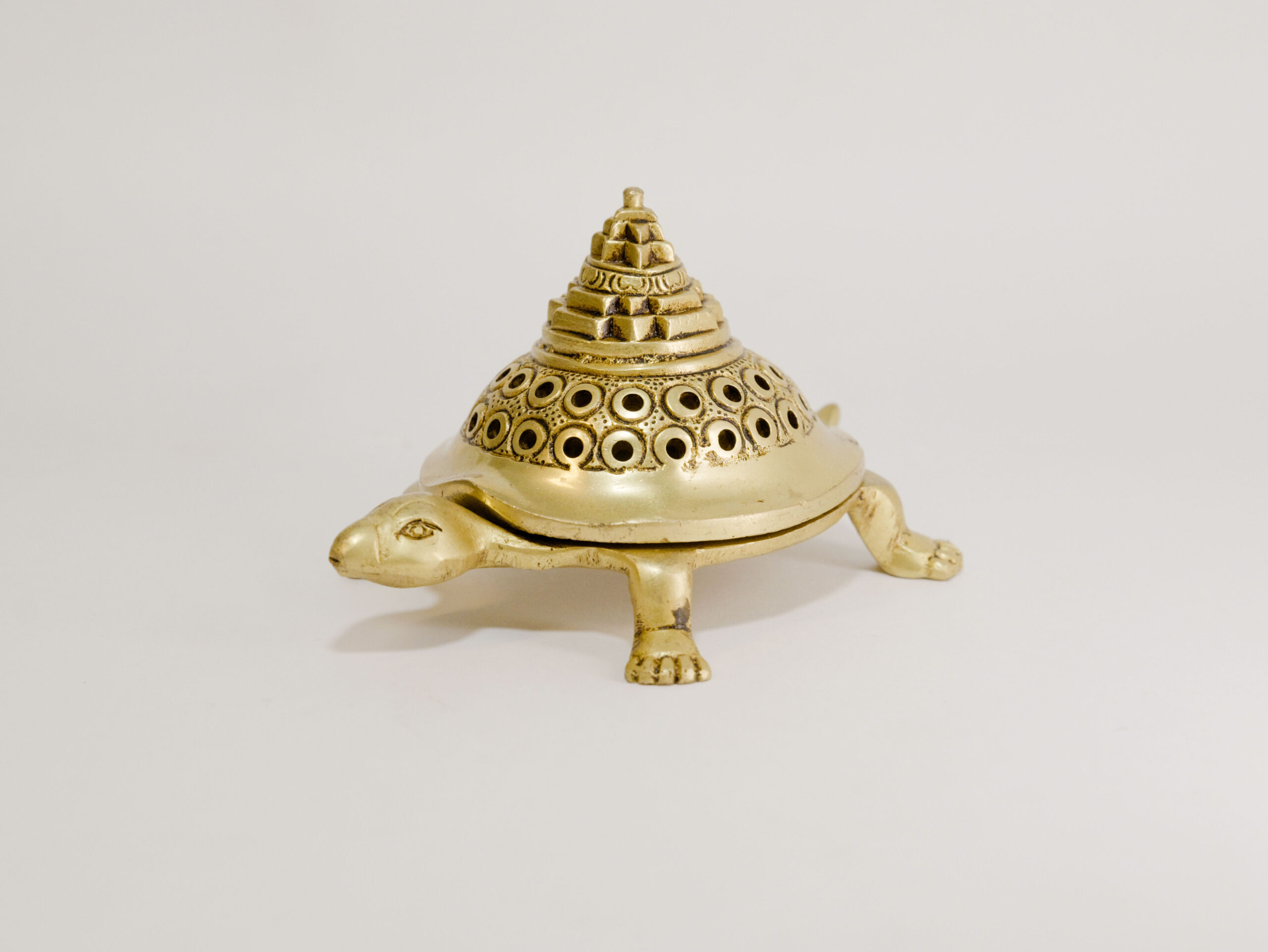 Brass Turtle Sambrini 5.5 Inch 3 Brass Turtle Sambrini 5.5 Inch - Image 3