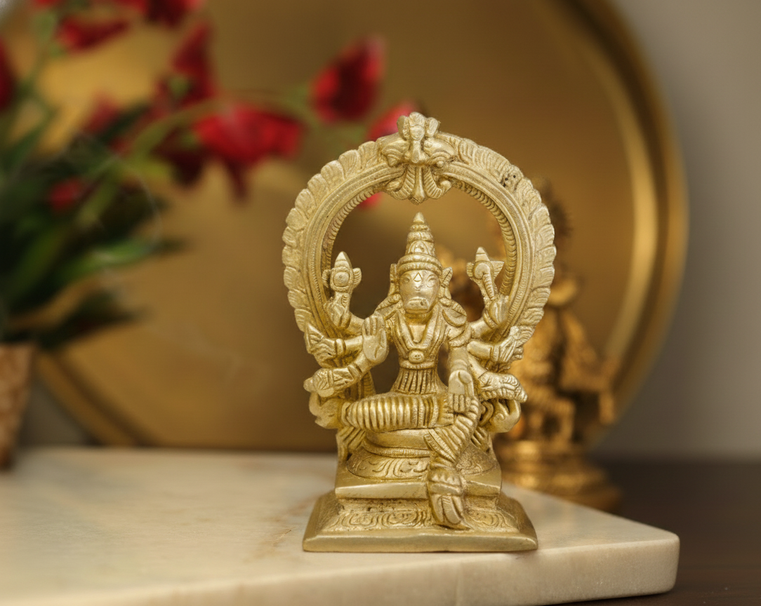 Brass Varahi 6.2 Inch 1 Brass Varahi 6.2 Inch